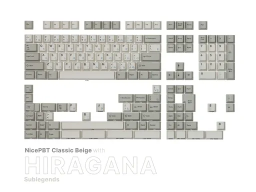 NicePBT Japanese Sublegend Classic Beige thumbnail 2