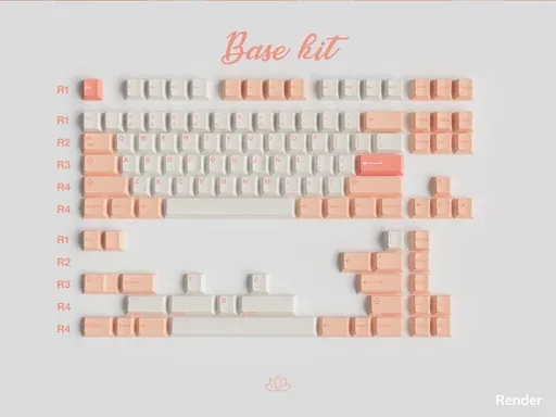 GMK Peaches n Cream Lite thumbnail 4