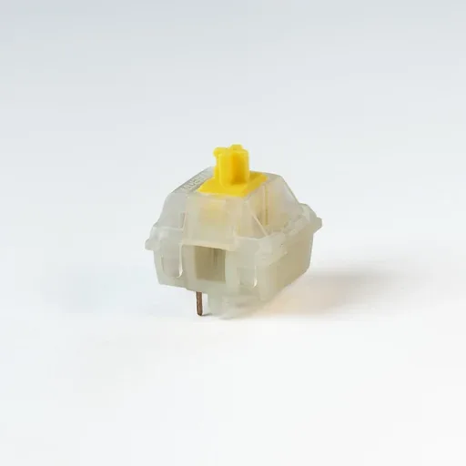 Gateron Cap Milky Yellow V2 Linear Switch, image 1 of 2