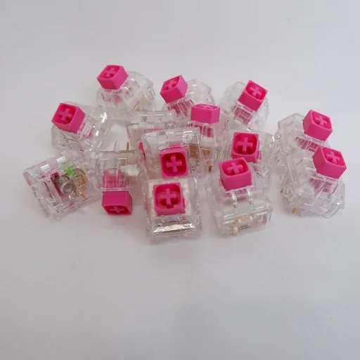 Kailh BOX Crystal Pink Clicky Switch thumbnail 2