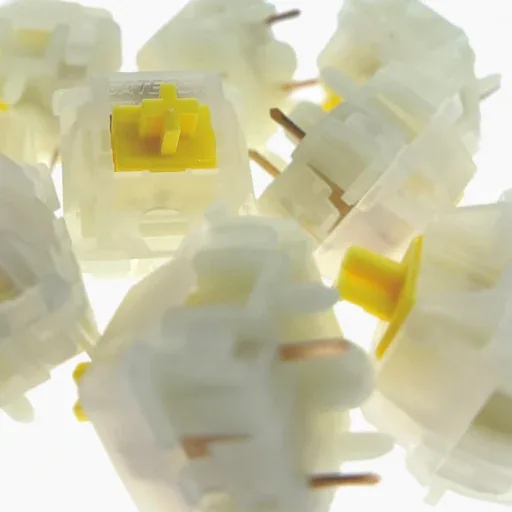 Gateron Pro Milky Yellow 1.0 Linear Switch thumbnail 2