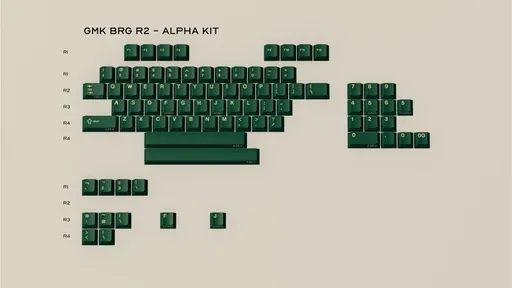 GMK British Racing Green (BRG) thumbnail 4
