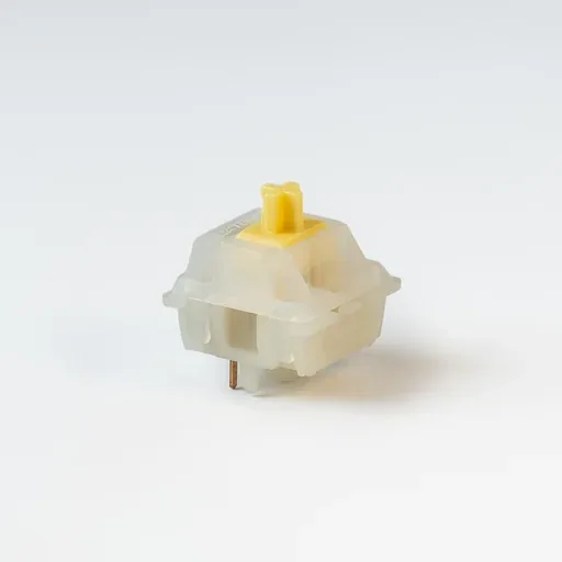 Gateron Pro Milky Yellow 1.0 Linear Switch, image 1 of 2