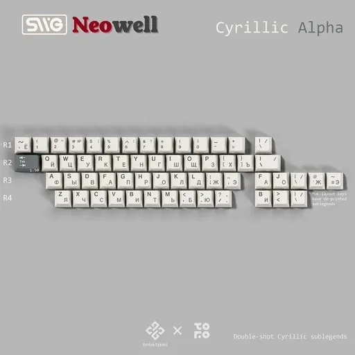 SWG Neowell Keycaps thumbnail 4