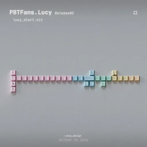 PBTfans Lucy R2 Keycap Set thumbnail 4