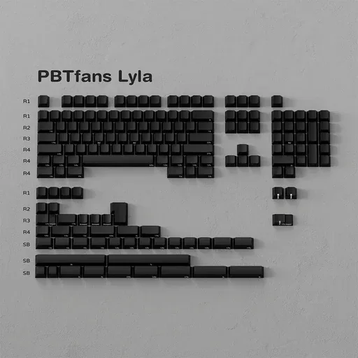 PBTfans Lyla Blank Keycaps thumbnail 3