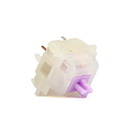 Gateron KS-3X1 Milky Pro Purple Silent Tactile Switches thumbnail 2