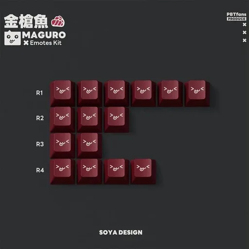 PBTfans Maguro Keycaps thumbnail 5