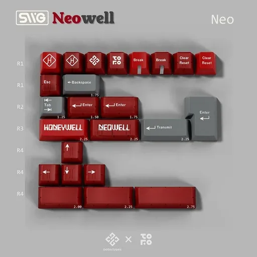 SWG Neowell Keycaps thumbnail 5