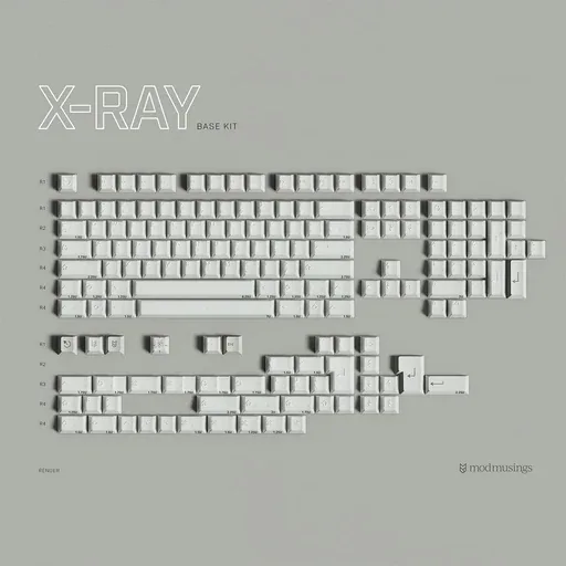 PBTfans X-Ray Keycap Set, image 1 of 5