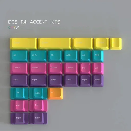 DCS R4 Accent Keycaps thumbnail 2