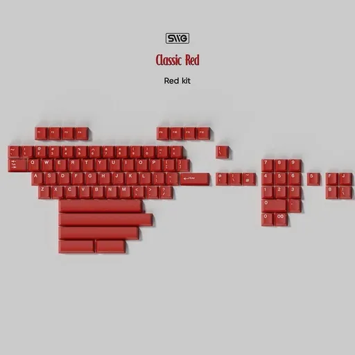 Swagkeys Classic Red Keycaps thumbnail 5