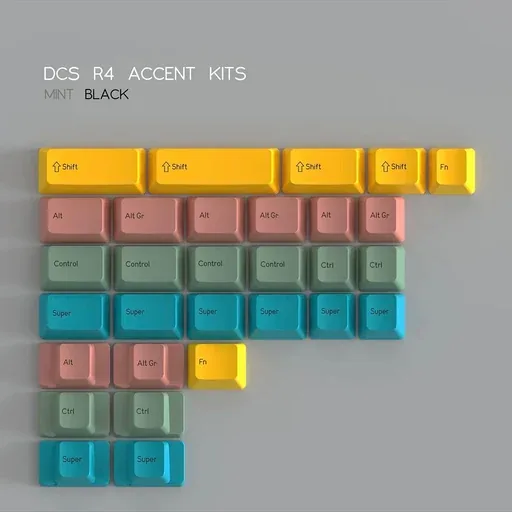 DCS R4 Accent Keycaps thumbnail 3