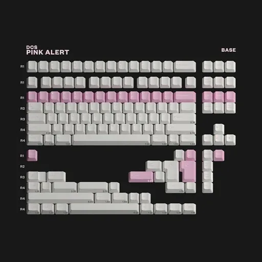 DCS Pink Alert Keycaps thumbnail 5