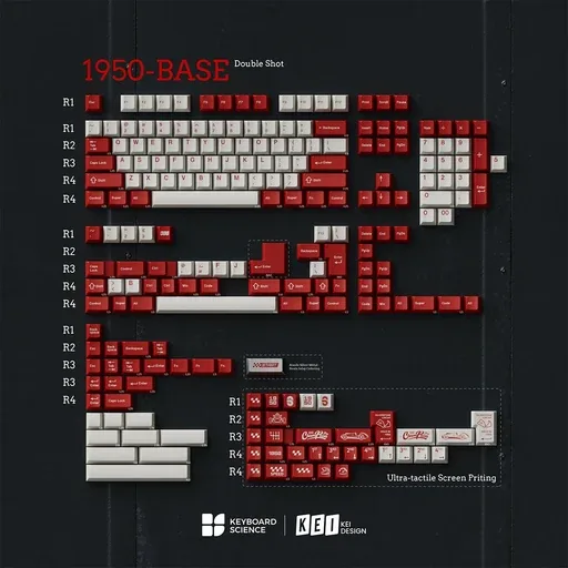 Keyboard Science 1950 Keycaps thumbnail 5