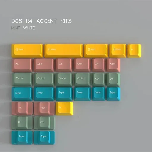 DCS R4 Accent Keycaps thumbnail 4