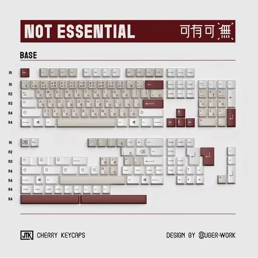 JTK Not Essential Keycaps thumbnail 4