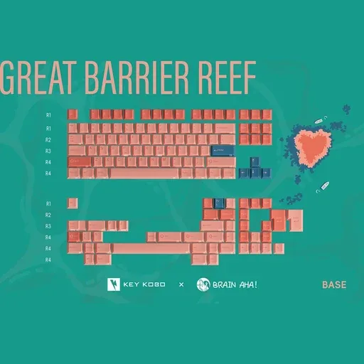 Keykobo Great Barrier Reef Keycaps thumbnail 5