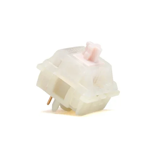 Gateron KS-3X1 Milky Pro Pink Silent Linear Switches, image 1 of 5