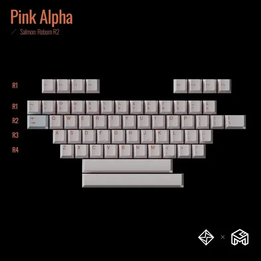 GOM Salmon Reborn Keycaps thumbnail 3