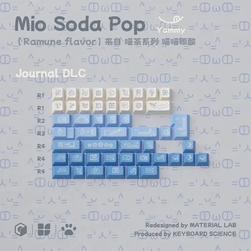 KBS Mio Soda Pop Keycaps thumbnail 3
