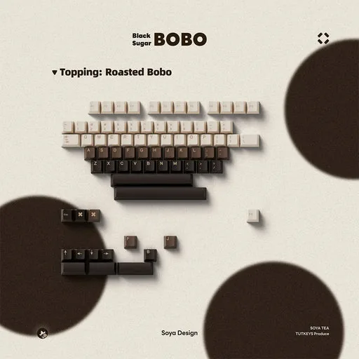 TUT Black Sugar Bobo Keycaps thumbnail 4