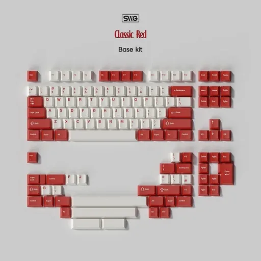 Swagkeys Classic Red Keycaps thumbnail 4
