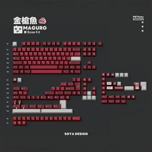PBTfans Maguro Keycaps thumbnail 4