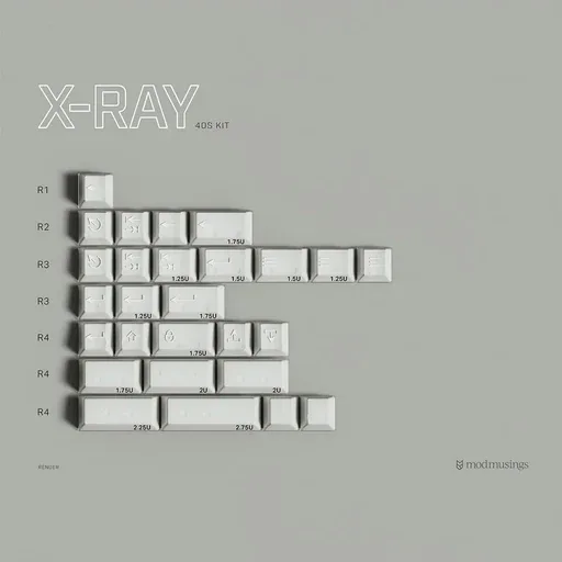 PBTfans X-Ray Keycap Set thumbnail 3