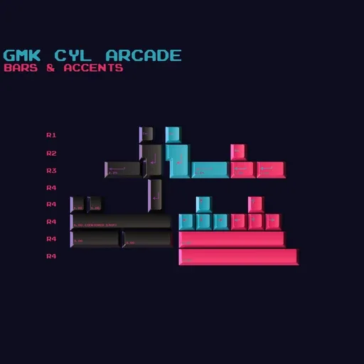 GMK CYL Arcade Keycaps thumbnail 4