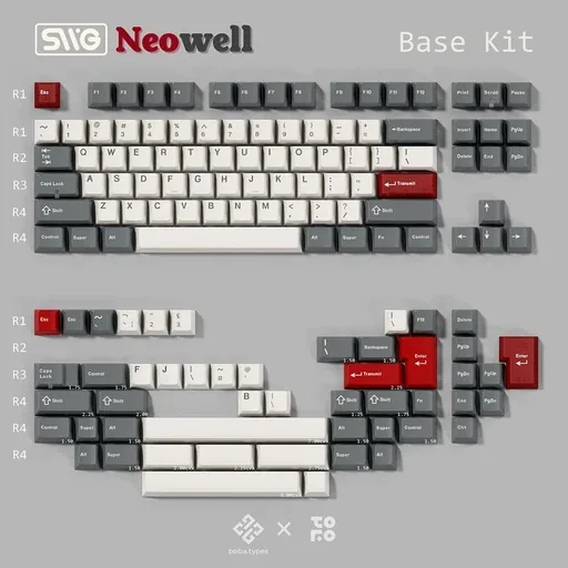 SWG Neowell Keycaps thumbnail 3
