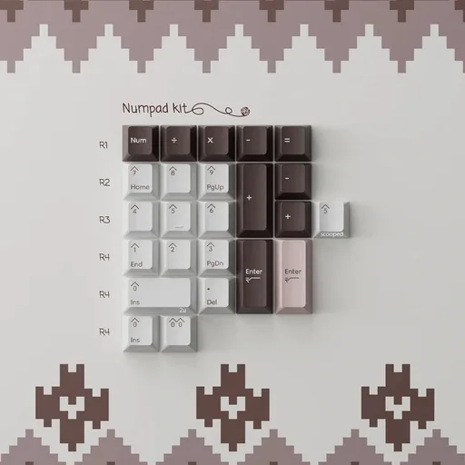 PBTfans Fair Isle Keycaps thumbnail 2