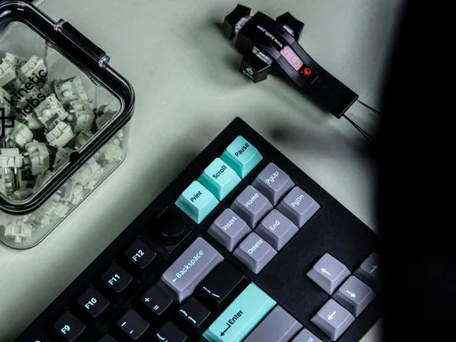 Hacker Mint PBT Keycaps thumbnail 2