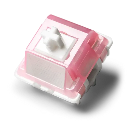 Durock White Lotus Tactile Switches, image 1 of 5