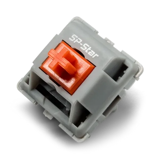 SP-Star Meteor Orange Tactile Switches, image 1 of 5