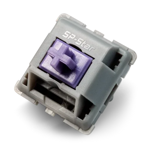 SP-Star Meteor Purple Tactile Switches, image 1 of 5