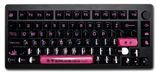 Dark Blush PC Keycaps, image 1 of 5