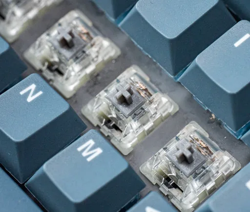 KTT Kang Ash Gray Tactile Switches thumbnail 2