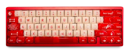 Wild Rose PC Keycaps, image 1 of 5