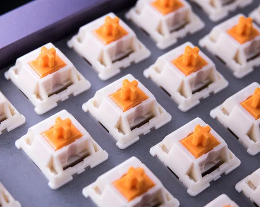 Eclair Orange Linear Switches thumbnail 4