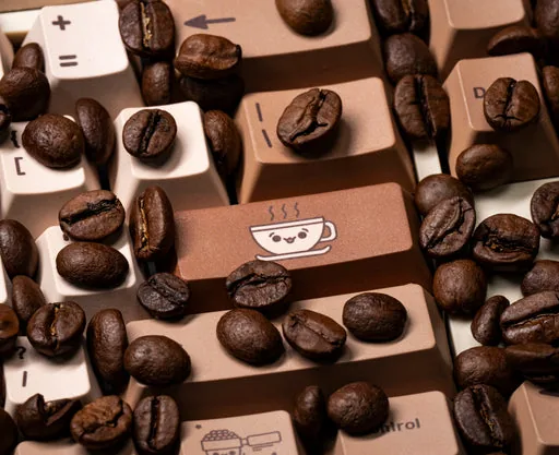 Coffee Shop V2 PBT Keycaps thumbnail 4