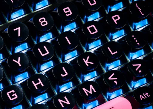Dark Blush PC Keycaps thumbnail 4
