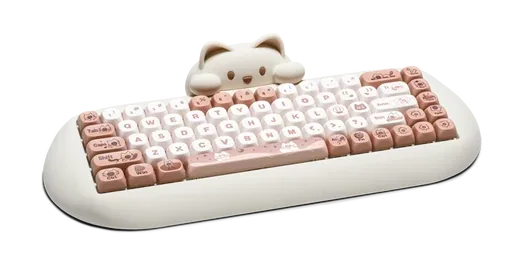 C68 Cat 65% Wireless Mechanical Keyboard, image 1 of 5