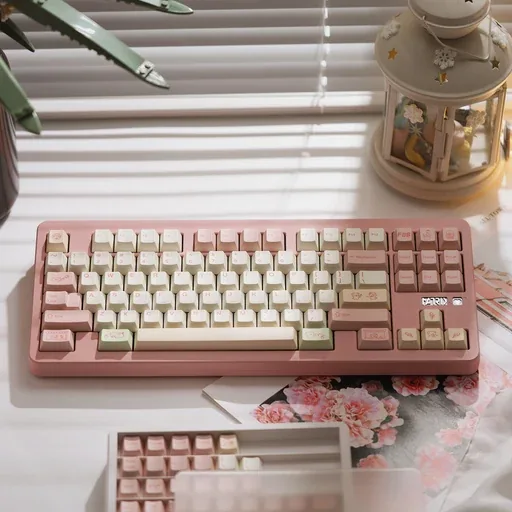 Flower Cherry profile Keycaps thumbnail 3