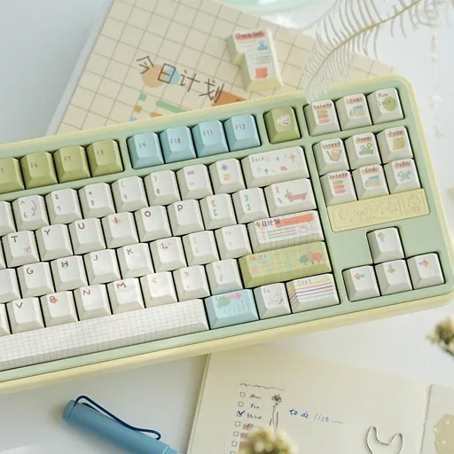 Today's Plan Cherry profile Keycaps thumbnail 4