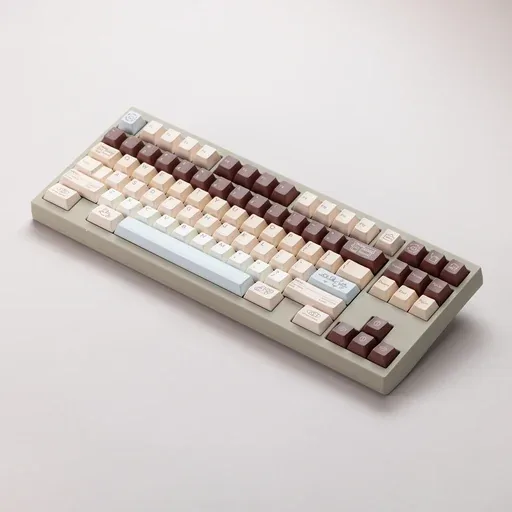 Otter Coffee Cherry profile Keycaps, image 1 of 5