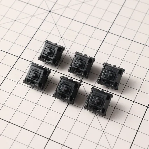 Cherry Black MX Hyperglide linear switches MX1A-11NW