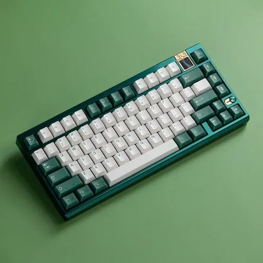 Ready to use Athena 75 with PBTfans Transgreen, image 1 of 5