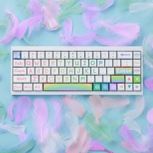 Rainbow MDA Profile keycaps set, image 1 of 5