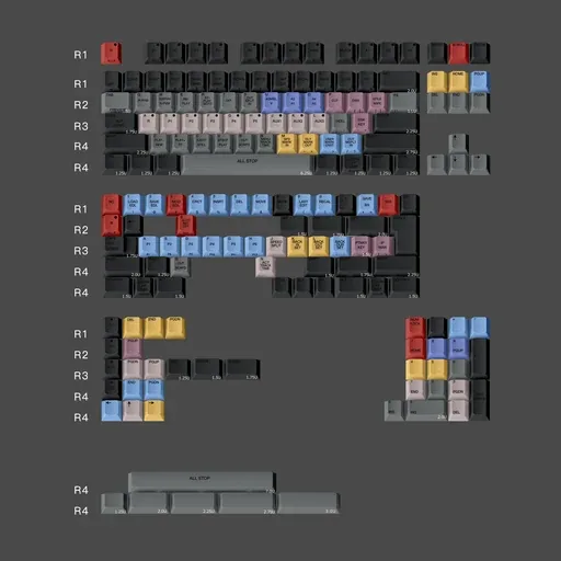 S9000 Cherry profile Keycaps thumbnail 4